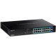 Trendnet TPE-TG182 switch Gigabit Ethernet (10/100/1000) Energía sobre Ethernet (PoE) 1U Negro